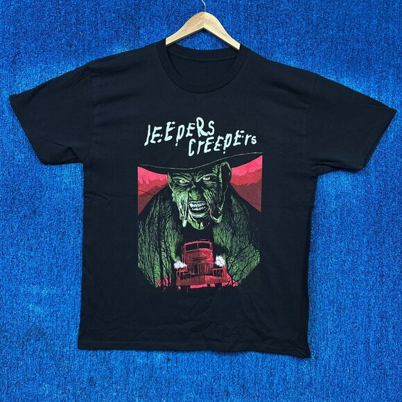 Jeepers Creepers Horror Movie Poster T-Shirt Size XL - Picture 1 of 4